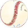 Ray Benge Autographed Official NL Baseball Brooklyn Dodgers Beckett BAS QR #BM25093