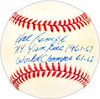 Hal Reniff Autographed Official AL Baseball New York Yankees "1961-67 World Champs 61-62" Beckett BAS QR #BM25391