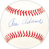 Ace Adams Autographed Official NL Baseball NY Giants, Philadelphia A's Beckett BAS QR #BM25401