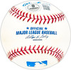 Santiago Rosario Autographed Official MLB Baseball KC A's Beckett BAS QR #BM25638