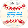 Bob Grim Autographed Official AL Baseball New York Yankees "ROY 1954" Beckett BAS QR #BM25322