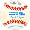 Hector Rodriguez Autographed Official AL Baseball White Sox, Negro Leagues Beckett BAS QR #BM25570
