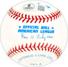 Joe Cascarella Autographed Official AL Baseball Boston Red Sox "1934 Tour of Japan" Beckett BAS QR #BM25289