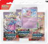 Pokemon Scarlet & Violet Temporal Forces 3-Pack Blister Pack Stock #227291