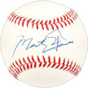 Monty Fariss Autographed Official AL Baseball Texas Rangers SKU #227598