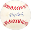 Alex Cole Autographed Official AL Baseball Cleveland Indians, Boston Red Sox SKU #227420