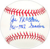 Joe McClain Autographed Official MLB Baseball Washington Senators "1961-62 Senators" SKU #227579