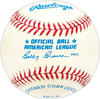 Chad Fox Autographed Official AL Baseball Boston Red Sox, Milwaukee Brewers SKU #227655