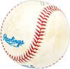 Jay Aldrich Autographed Official AL Baseball Milwaukee Brewers SKU #227481