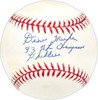 Denis Menke Autographed Official MLB Baseball Philadelphia Phillies "93 NL Champions Phillies" SKU #227507