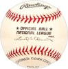 Taylor Phillips Autographed Official NL Baseball Milwaukee Braves "#17" SKU #227525