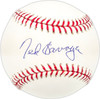 Ted Savage Autographed Official MLB Baseball St. Louis Cardinals, Los Angeles Dodgers SKU #227626