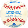 Hobie Landrith Autographed Official 1994 NLCS Logo Baseball New York Mets "1st Mets Player 1962" SKU #227631