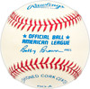 John Miller Autographed Official AL Baseball Baltimore Orioles SKU #227697