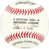 Marty Brown Autographed Official NL Baseball Cincinnati Reds SKU #227797