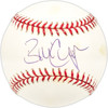 Brian Cooper Autographed Official AL Baseball California Angels SKU #227807