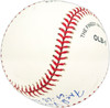 Fred Valentine Autographed Official League Baseball Washington Senators "64-68" SKU #227490