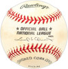 George Spencer Autographed Official NL Baseball New York Giants SKU #227564