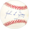 Johnny Gray Autographed Official AL Baseball KC A's SKU #227601