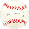 Chico Fernandez Autographed Official NL Baseball Br. Los Angeles Dodgers, Detroit Tigers SKU #227656