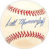 Scott Munninghoff Autographed Official NL Baseball Philadelphia Phillies SKU #227418