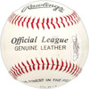Barney McCosky Autographed Official League Baseball Detroit Tigers JSA #B88707