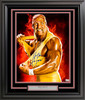 Hulk Hogan Autographed Framed 16x20 Photo Beckett BAS QR Stock #224815
