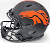 Russell Wilson Autographed Denver Broncos Eclipse Black Full Size Authentic Speed Helmet "Lets Ride" Fanatics Holo Stock #227930