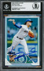 Luis Castillo Autographed 2023 Topps Chrome Refractor Card #13 Seattle Mariners Beckett BAS Stock #227984