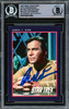 William Shatner Autographed 1991 Impel Star Trek 25th Anniversary Card #97 Star Trek The Original Series Captain Kirk Beckett BAS Stock #228059