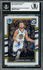 Stephen Curry Autographed 2017-18 Donruss Optic Card #46 Golden State Warriors Beckett BAS Stock #227996