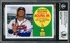 Ronald Acuna Jr. Autographed 2020 Topps Archives 1960 Rookie Card #60AR-RA Atlanta Braves Beckett BAS #16710967