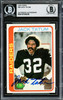 Jack Tatum Autographed 1978 Topps Card #28 Oakland Raiders Beckett BAS #16705538