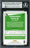 Fernando Tatis Jr. Autographed 2020 Donruss Card #83 San Diego Padres Beckett BAS #16705154