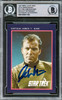 William Shatner Autographed 1991 Impel 25th Anniversary Card #117 Star Trek Captain Kirk Beckett BAS #16581100