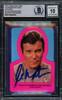 William Shatner Autographed 1979 Topps The Motion Picture Stickers Card #7 Star Trek Captain Kirk Auto Grade Gem Mint 10 Beckett BAS #16580443