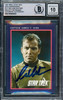 William Shatner Autographed 1991 Impel 25th Anniversary Card #117 Star Trek Captain Kirk Auto Grade Gem Mint 10 Beckett BAS #16580493