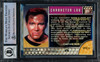 William Shatner Autographed 1997 Fleer Skybox Card #C23 Star Trek Captain Kirk Auto Grade Gem Mint 10 The Original Series Season 1 Beckett BAS #16580643