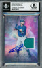 Julio Rodriguez Autographed 2022 Panini Capstone Rookie Card #RM-JR Seattle Mariners Jersey Relic Beckett BAS #16706271