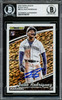 Julio Rodriguez Autographed 2022 Topps Black Gold Rookie Card #BG12 Seattle Mariners Beckett BAS #16706797