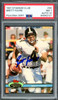Brett Favre Autographed 1991 Stadium Club Rookie Card #94 Green Bay Packers PSA 7 Auto Grade Gem Mint 10 PSA/DNA #84942121