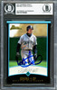 Ichiro Suzuki Autographed 2001 Bowman Draft Picks Rookie Card #BDP84 Seattle Mariners Beckett BAS #16705060