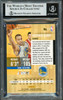 Stephen Curry Autographed 2014-15 Paramount Card #11 Golden State Warriors Beckett BAS #16713341