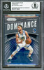 Stephen Curry Autographed 2019-20 Panini Prizm Dominance Card #24 Golden State Warriors Beckett BAS #16713622