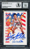 John Stockton Autographed 1991-92 Skybox Card #539 USA Dream Team Auto Grade Gem Mint 10 Beckett BAS #16703516