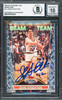 John Stockton Autographed 1992-93 Stadium Club Beam Team Card #11 Utah Jazz Auto Grade Gem Mint 10 Beckett BAS #16703532