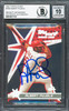 Albert Pujols Autographed 2001 Topps Stars Rookie Card #198 St. Louis Cardinals Auto Grade Gem Mint 10 Beckett BAS #14017147