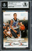 Stephen Curry Autographed 2009-10 Prestige Draft Picks Light Blue Rookie Card #207 Golden State Warriors #303/999 Beckett BAS #16713294