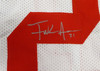 San Francisco 49ers Frank Gore Autographed White Jersey Beckett BAS QR #W534768
