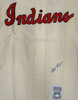 Cleveland Indians Bob Lemon Autographed Cream Jersey JSA #AH96679